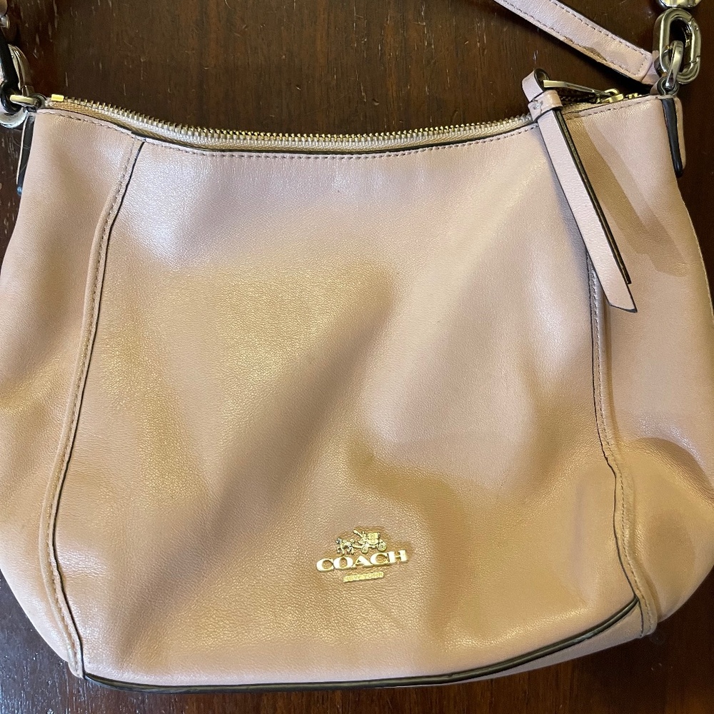 Light Pink coach crossbody